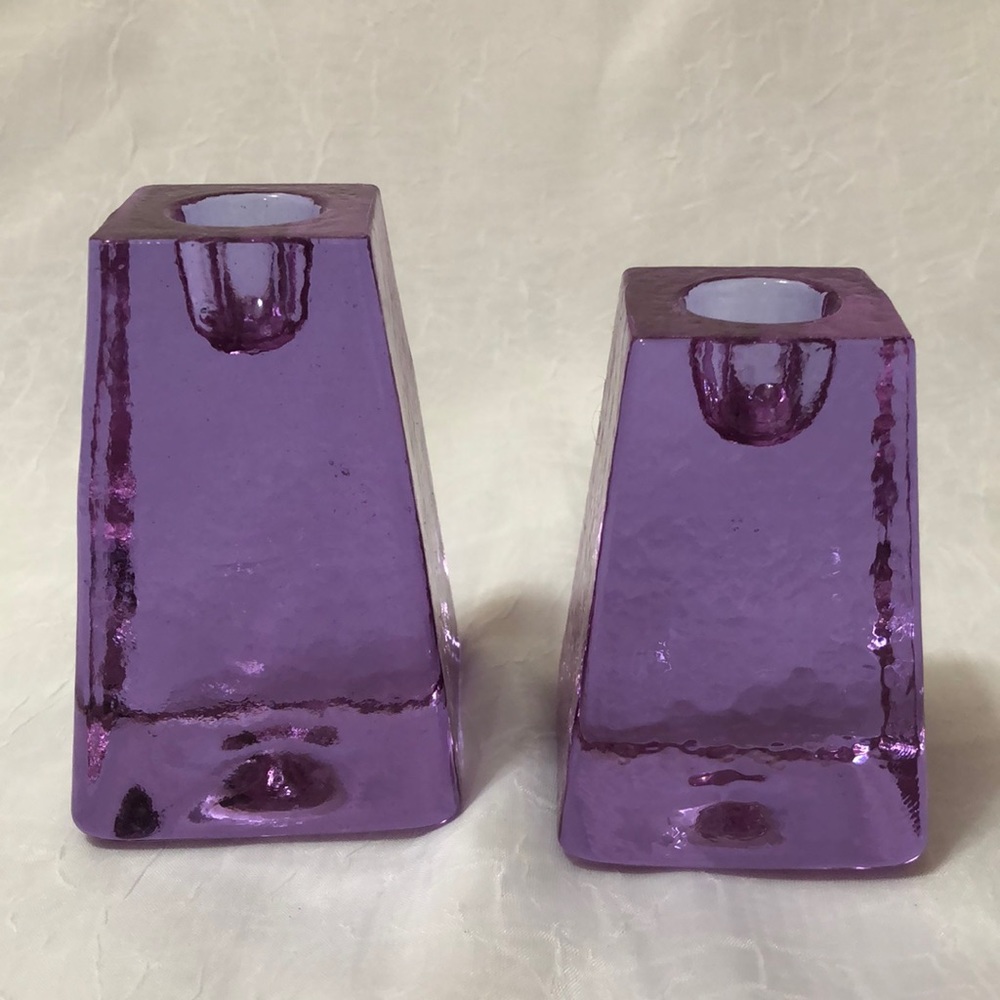Fire & Light Candlestick holders